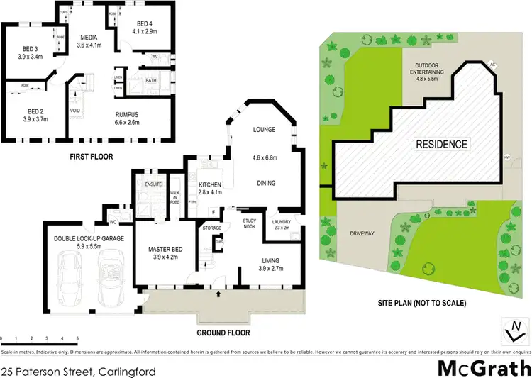 Floorplan of Homely house listing, 25 Paterson Street, Carlingford NSW 2118