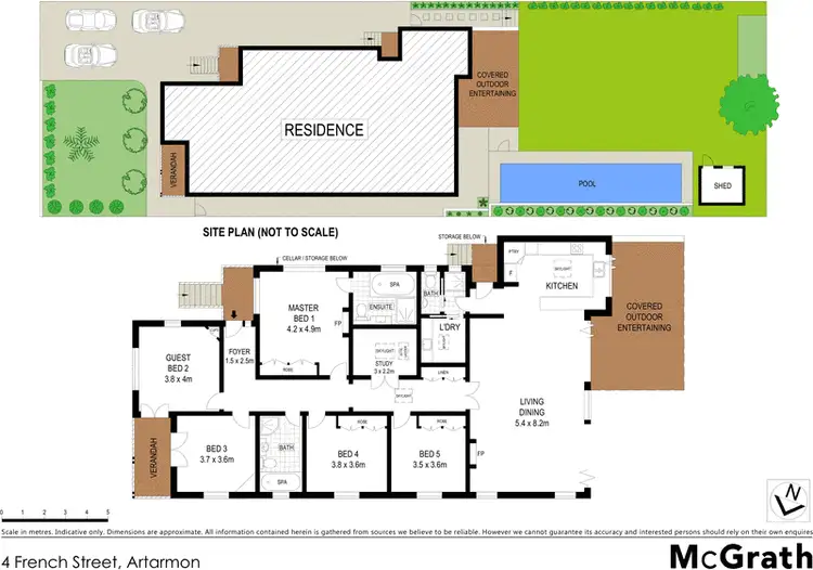 Floorplan of Homely house listing, 4 French Street, Artarmon NSW 2064