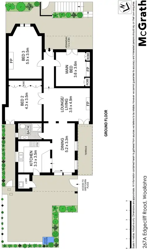 Floorplan of Homely apartment listing, 267A Edgecliff Road, Woollahra NSW 2025