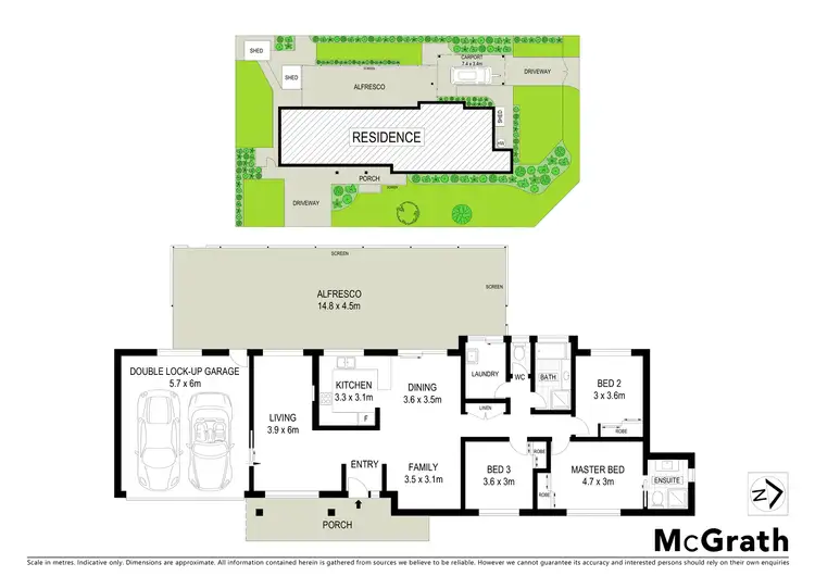 Floorplan of Homely house listing, 1 Turnberry Street, Banora Point NSW 2486