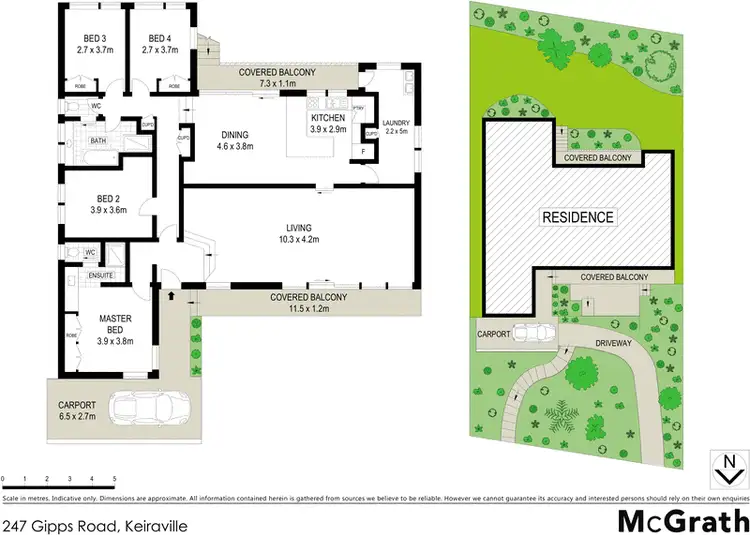 Floorplan of Homely house listing, 247 Gipps Road, Keiraville NSW 2500