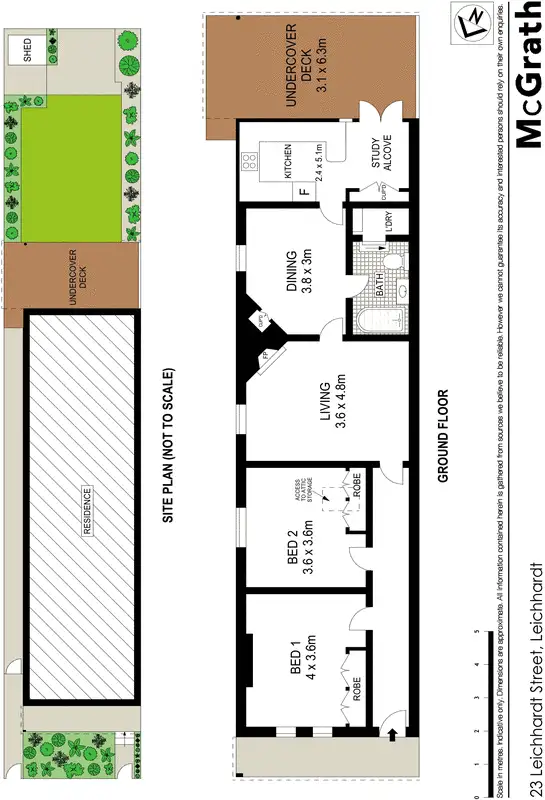 Floorplan of Homely house listing, 23 Leichhardt Street, Leichhardt NSW 2040