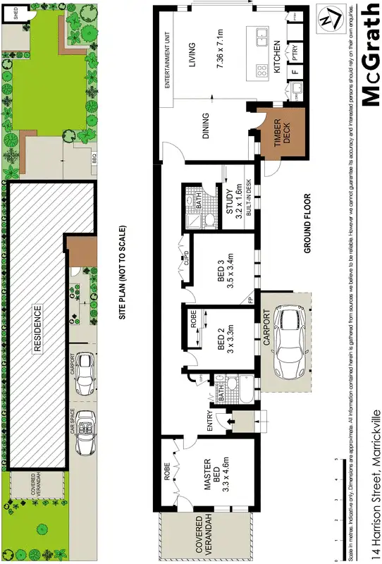 Floorplan of Homely house listing, 14 Harrison Street, Marrickville NSW 2204