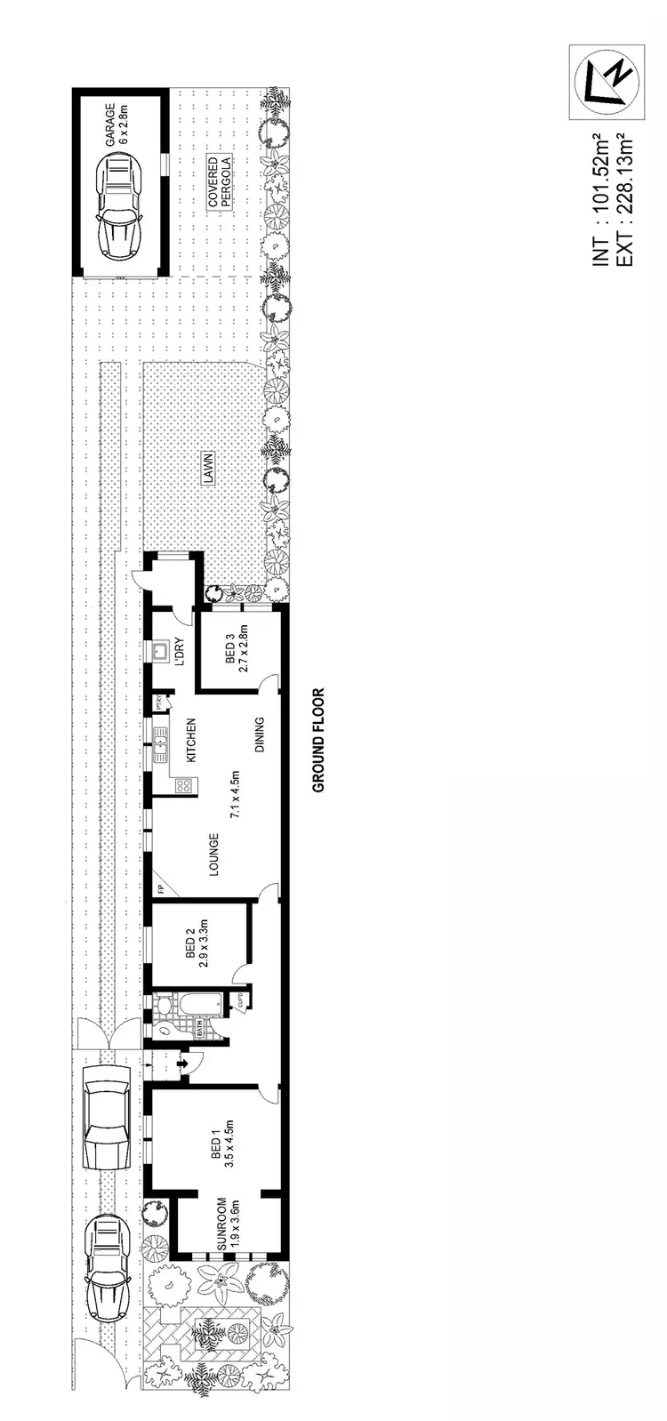 Floorplan of Homely house listing, 45 The Causeway, Maroubra NSW 2035