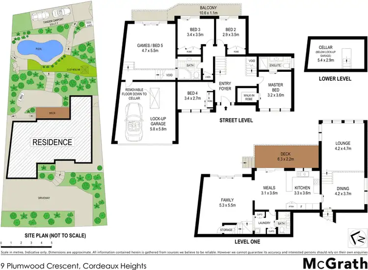 Floorplan of Homely house listing, 9 Plumwood Crescent, Cordeaux Heights NSW 2526