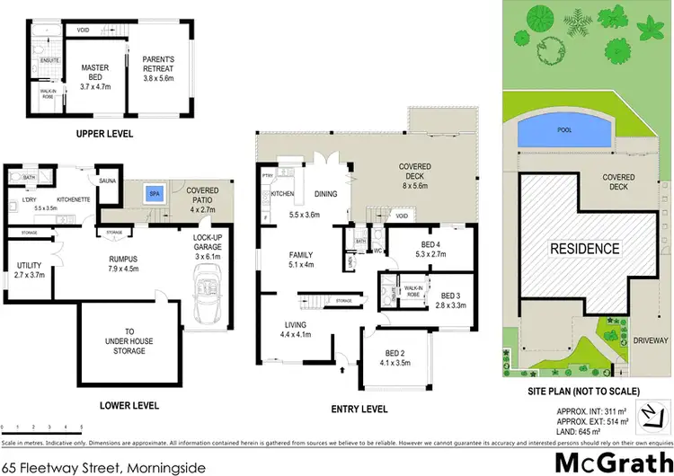 Floorplan of Homely house listing, 65 Fleetway Street, Morningside QLD 4170