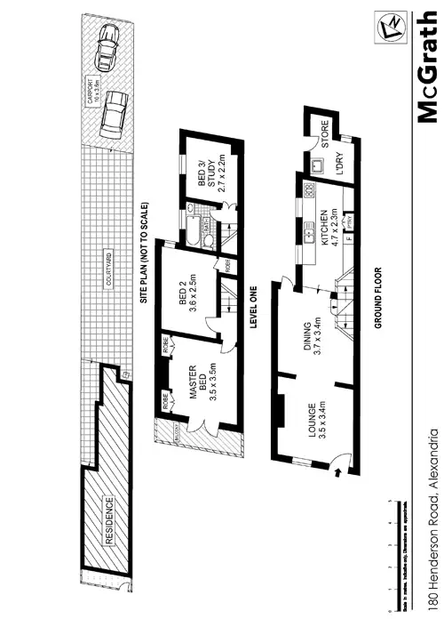 Floorplan of Homely house listing, 180 Henderson Road, Alexandria NSW 2015