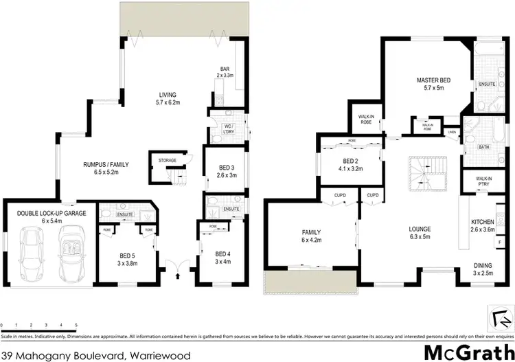 Floorplan of Homely house listing, 39 Mahogany Boulevard, Warriewood NSW 2102