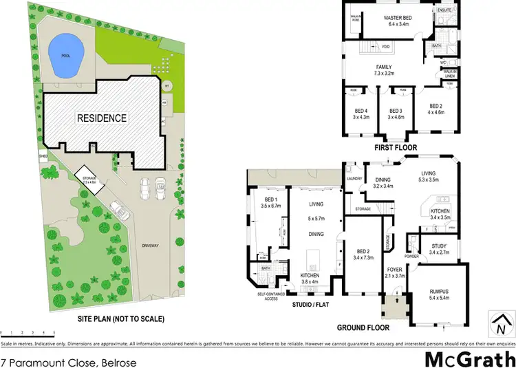 Floorplan of Homely house listing, 7 Paramount Close, Belrose NSW 2085