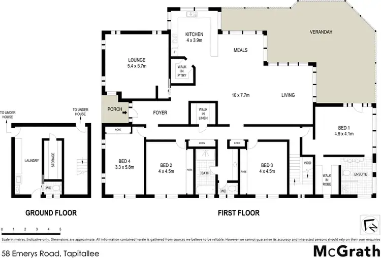 Floorplan of Homely house listing, 58 Emerys Road, Tapitallee NSW 2540