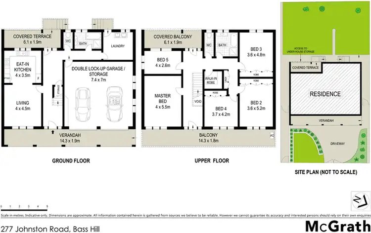 Floorplan of Homely house listing, 277 Johnston Road, Bass Hill NSW 2197