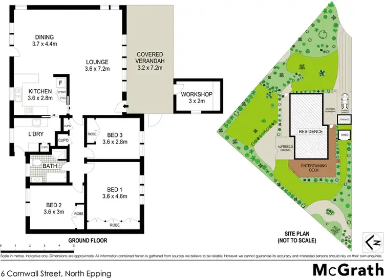 Floorplan of Homely house listing, 6 Cornwall Street, North Epping NSW 2121