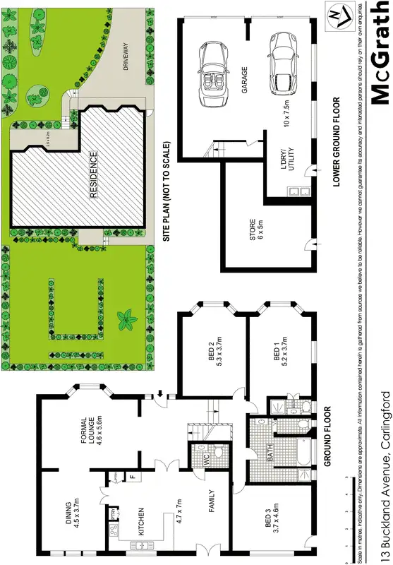 Floorplan of Homely house listing, 13 Buckland Avenue, Carlingford NSW 2118
