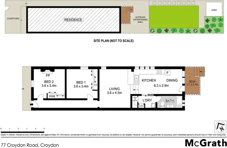 Floorplan of Homely house listing, 77 Croydon Road, Croydon NSW 2132
