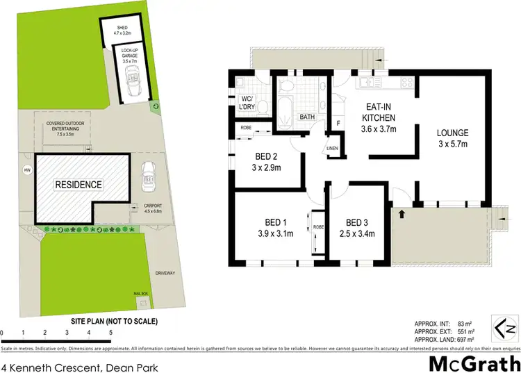 Floorplan of Homely house listing, 4 Kenneth Crescent, Dean Park NSW 2761