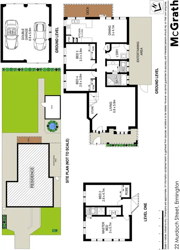 Floorplan of Homely house listing, 22 Murdoch Street, Ermington NSW 2115