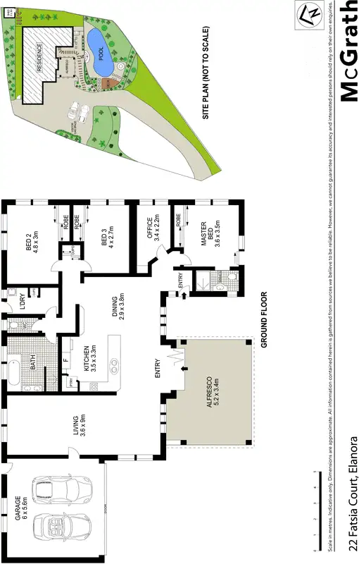 Floorplan of Homely house listing, 22 Fatsia Court, Elanora QLD 4221
