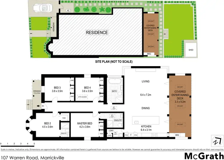Floorplan of Homely house listing, 107 Warren Road, Marrickville NSW 2204