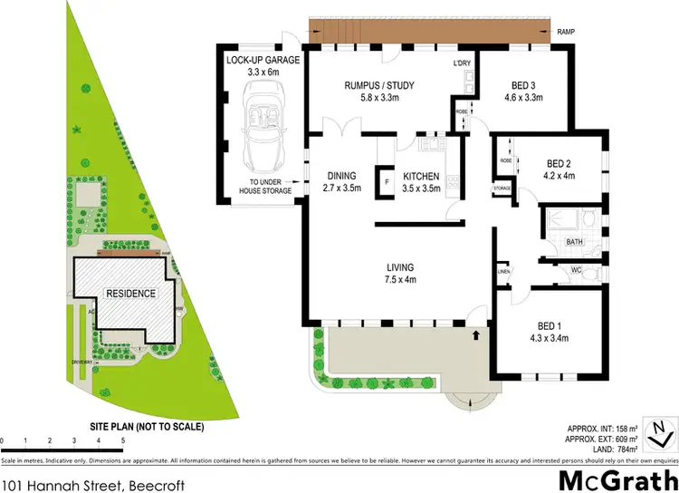 Floorplan of Homely house listing, 101 Hannah Street, Beecroft NSW 2119