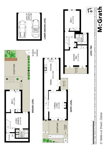 Floorplan of Homely house listing, 21 Bellevue Street, Glebe NSW 2037