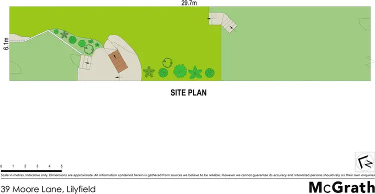 Floorplan of Homely land listing, 39 Moore Lane, Lilyfield NSW 2040