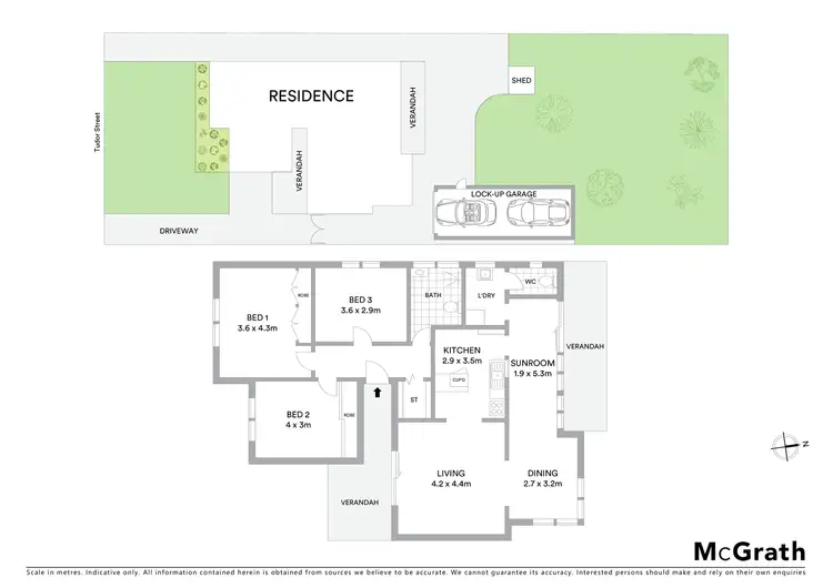 Floorplan of Homely house listing, 53 Tudor Street, Bentleigh East VIC 3165