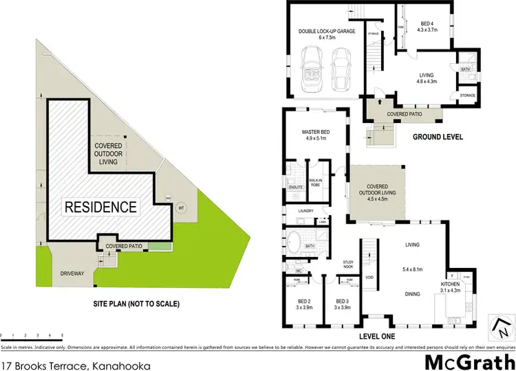 Floorplan of Homely house listing, 17 Brooks Terrace, Kanahooka NSW 2530