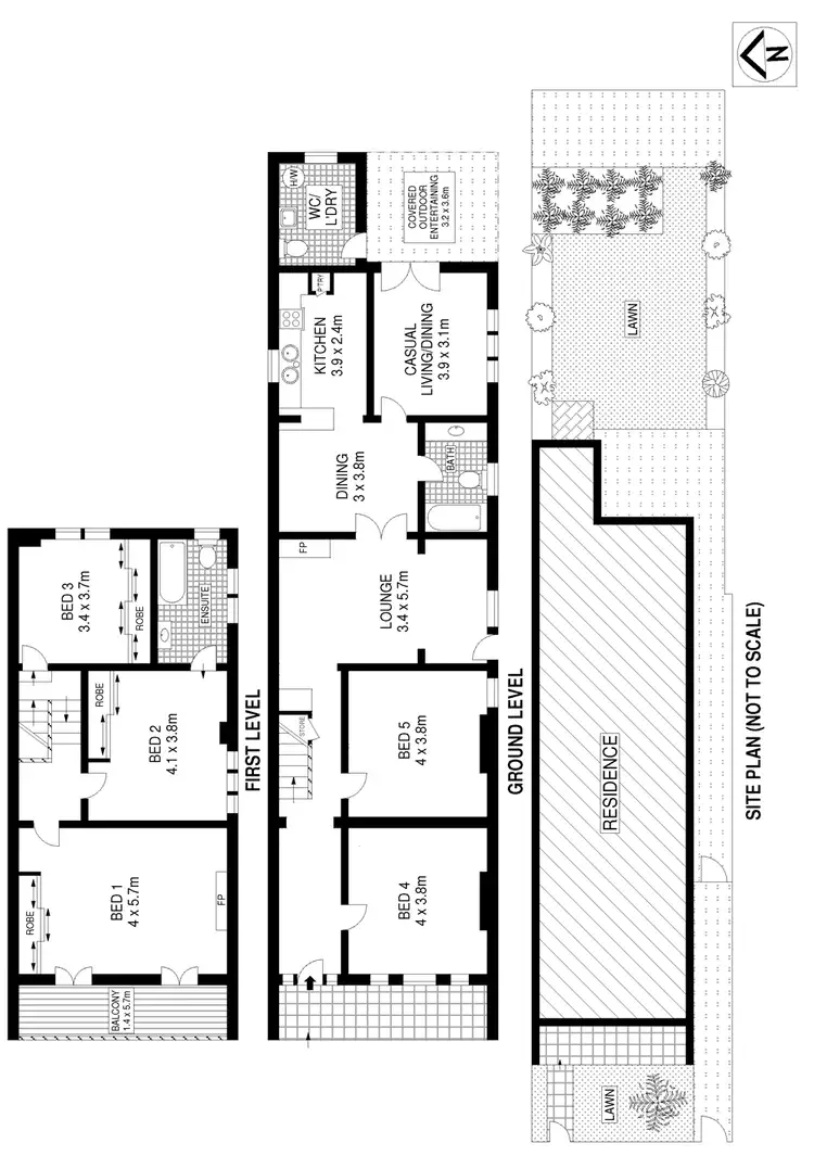 Floorplan of Homely house listing, 120 Doncaster Avenue, Kensington NSW 2033