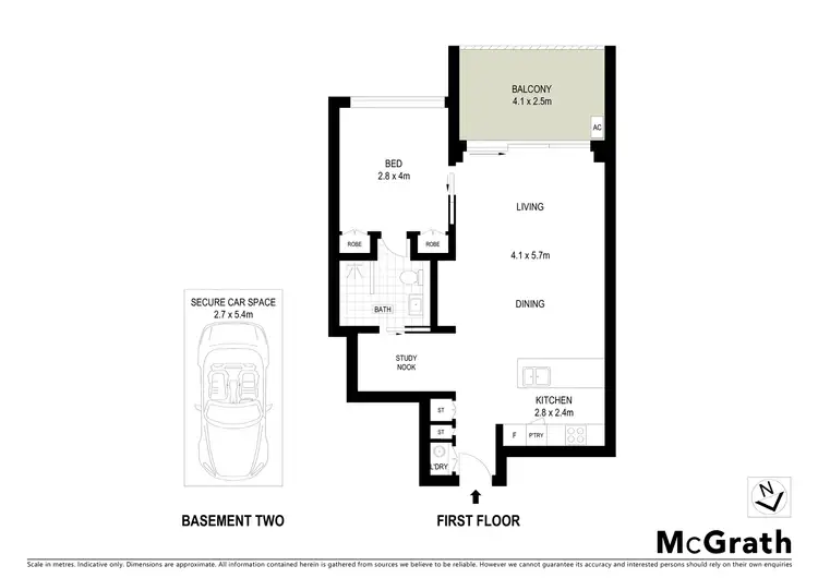 Floorplan of Homely apartment listing, 11/600 Mowbray Road, Lane Cove NSW 2066
