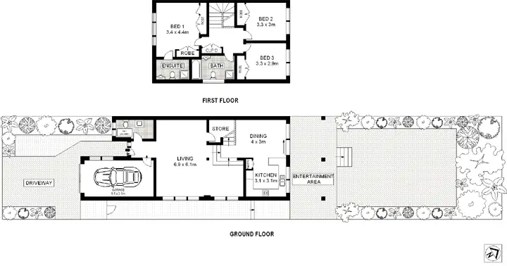 Floorplan of Homely house listing, 86A Little Bay Road, Little Bay NSW 2036