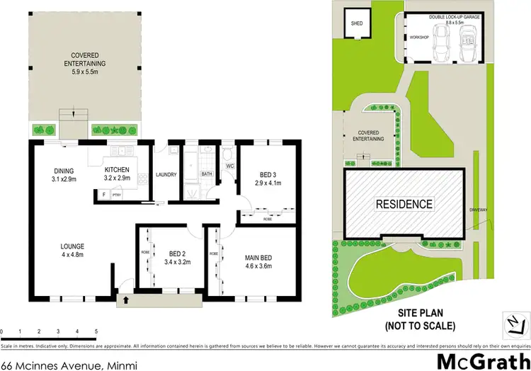 Floorplan of Homely house listing, 66 McInnes Street, Minmi NSW 2287