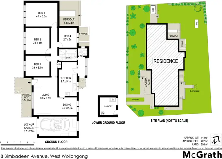 Floorplan of Homely house listing, 8 Bimbadeen Avenue, West Wollongong NSW 2500