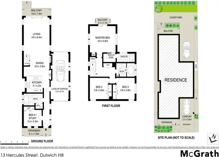 Floorplan of Homely house listing, 13 Hercules Street, Dulwich Hill NSW 2203