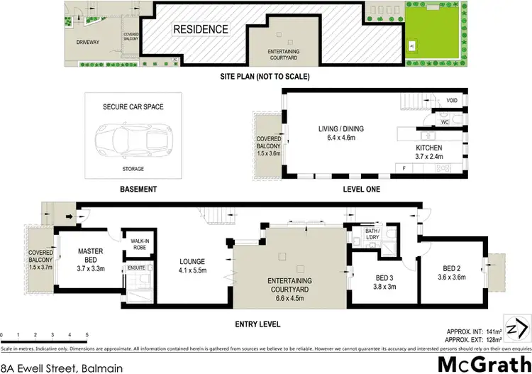 Floorplan of Homely house listing, 8A Ewell Street, Balmain NSW 2041