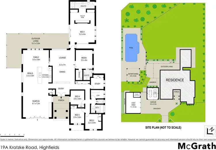Floorplan of Homely house listing, 19A Kratzke Road, Highfields QLD 4352