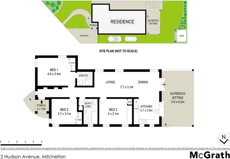 Floorplan of Homely house listing, 2 Hudson Avenue, Mitchelton QLD 4053