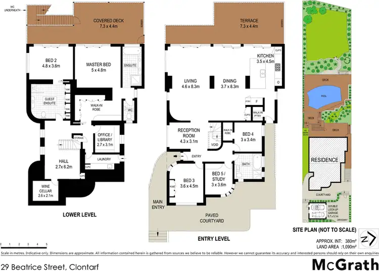 Floorplan of Homely house listing, 29 Beatrice Street, Clontarf NSW 2093