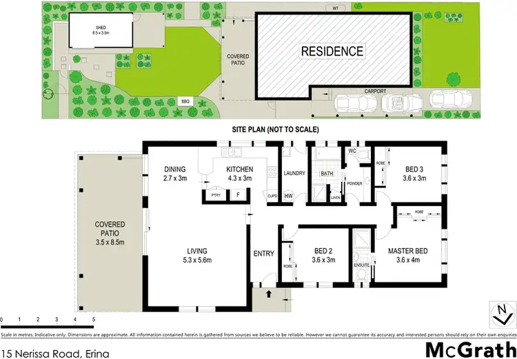 Floorplan of Homely house listing, 15 Nerissa Road, Erina NSW 2250