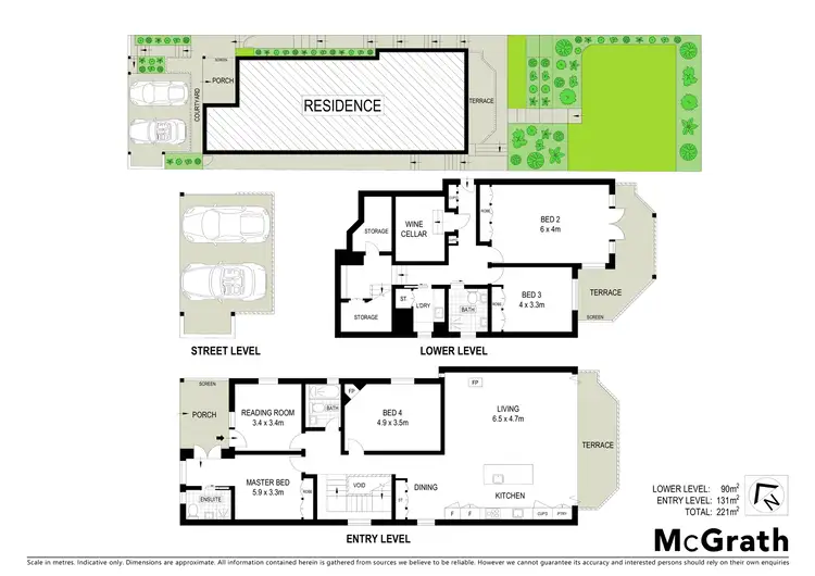 Floorplan of Homely house listing, 211 Raglan Street, Mosman NSW 2088