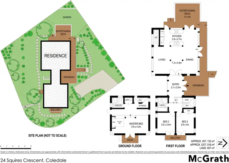 Floorplan of Homely house listing, 24 Squires Crescent, Coledale NSW 2515