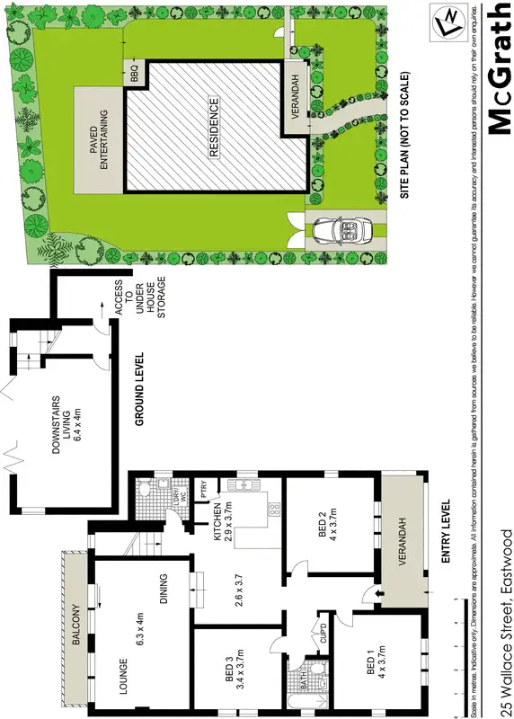 Floorplan of Homely house listing, 25 Wallace Street, Eastwood NSW 2122