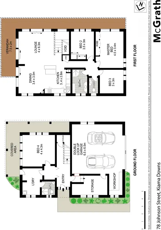 Floorplan of Homely house listing, 78 Johnson Street, Kiama Downs NSW 2533