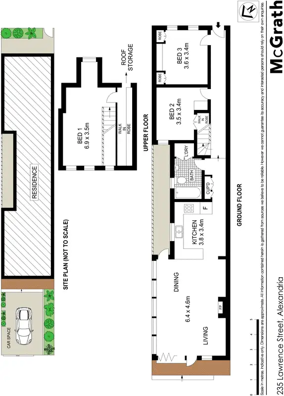 Floorplan of Homely house listing, 235 Lawrence Street, Alexandria NSW 2015