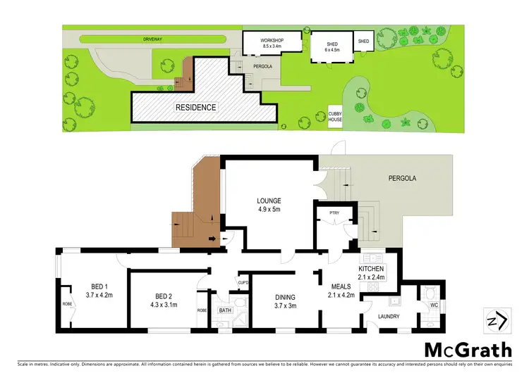 Floorplan of Homely house listing, 44 Orange Grove, Bayswater VIC 3153