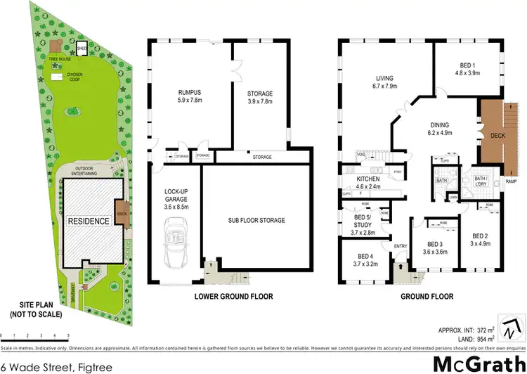 Floorplan of Homely house listing, 6 Wade Street, Figtree NSW 2525
