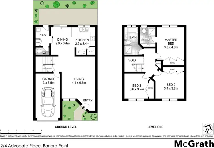 Floorplan of Homely townhouse listing, 2/4 Advocate Place, Banora Point NSW 2486