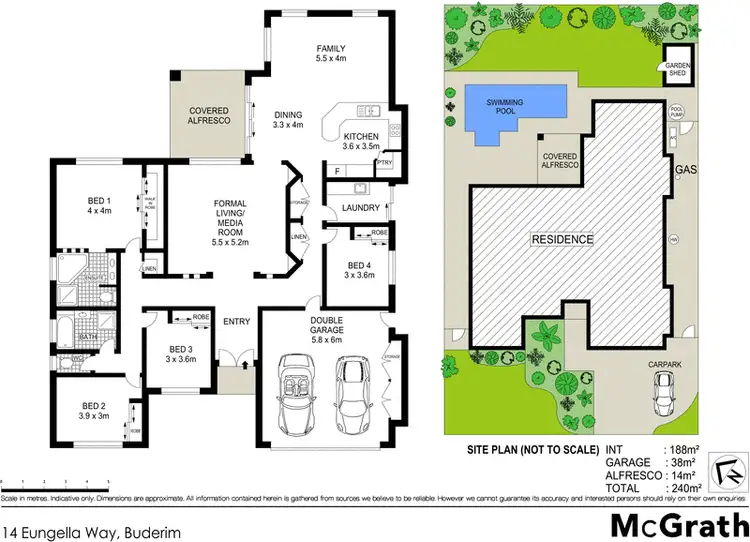 Floorplan of Homely house listing, 14 Eungella Way, Buderim QLD 4556