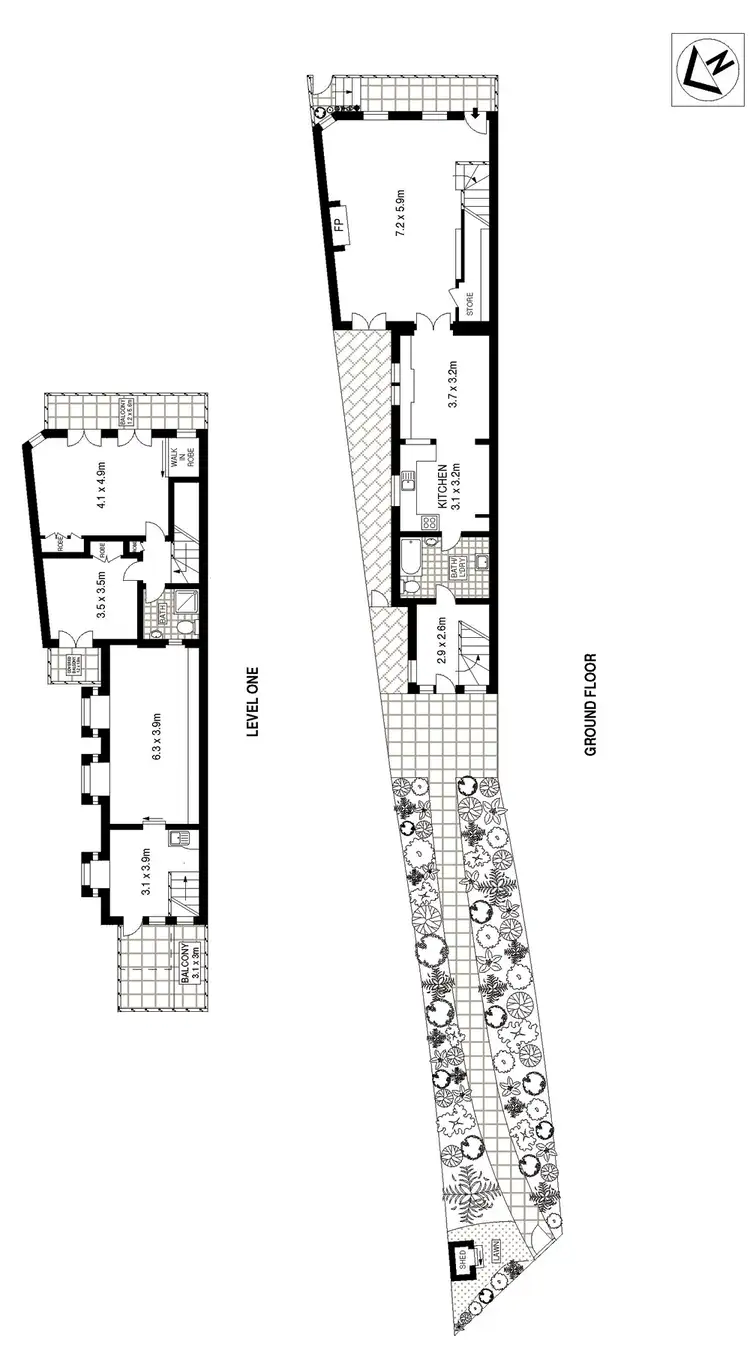 Floorplan of Homely house listing, 4 Roylston Street, Paddington NSW 2021