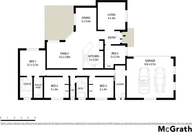 Floorplan of Homely house listing, Address available on request