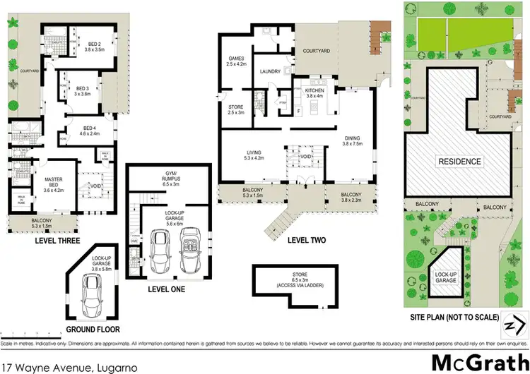 Floorplan of Homely house listing, 17 Wayne Avenue, Lugarno NSW 2210
